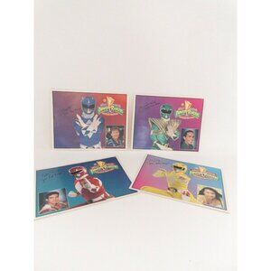 Mighty Morphin Power Rangers Official Fan Club Photo Set Limited Edi